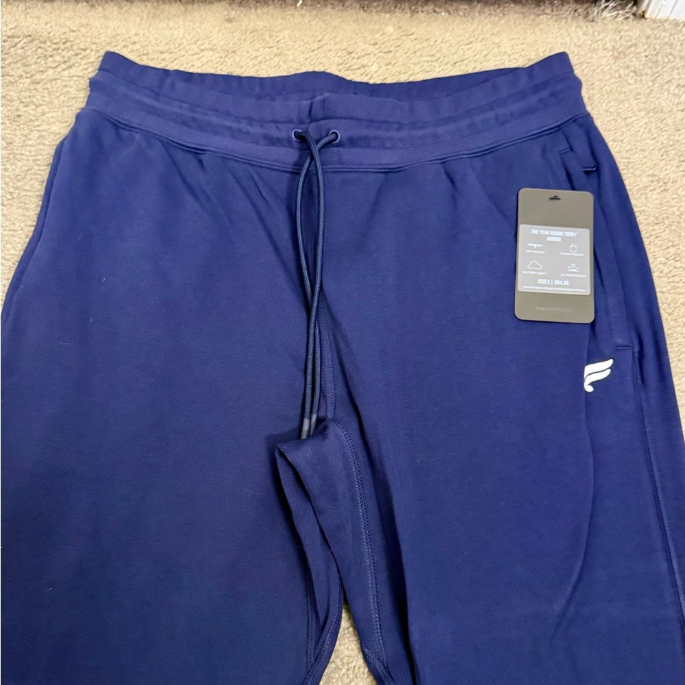 Fabletics Navy Year Round Terry Jogger